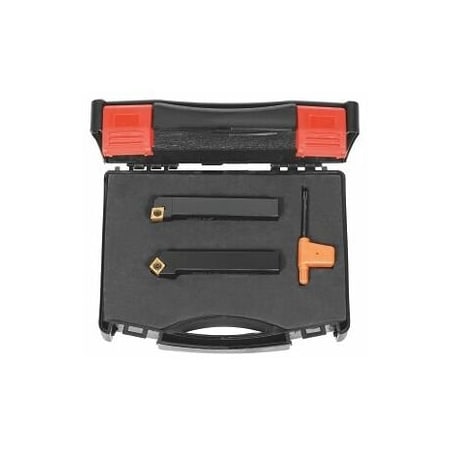 Holex Indexable Turning Toolholder, SCLCR 1616H09; SCSCR 1616H09, for CC 3 Inserts, Right-Hand 265110 16